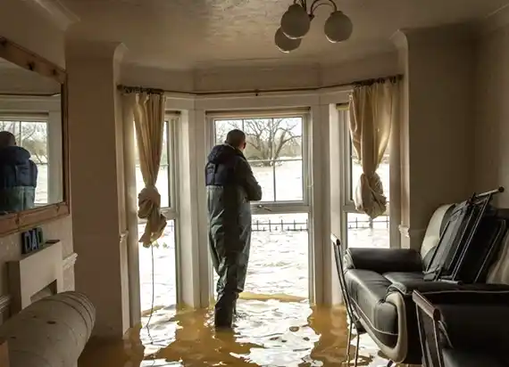water damage restoration service Cadwell
